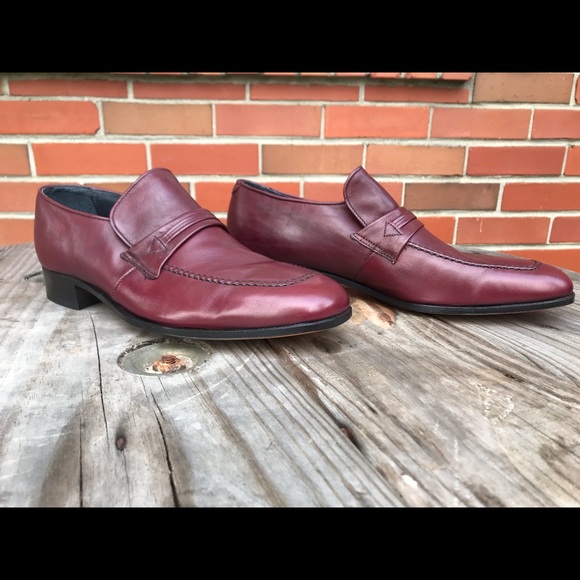 New Old Stock Mens Bostonian Vintage Cordovan Loafers Wow! 10AA - Picture 7 of 8